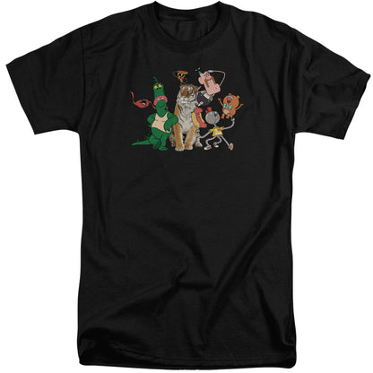 Uncle Grandpa Group Mens Tall T Shirt Black