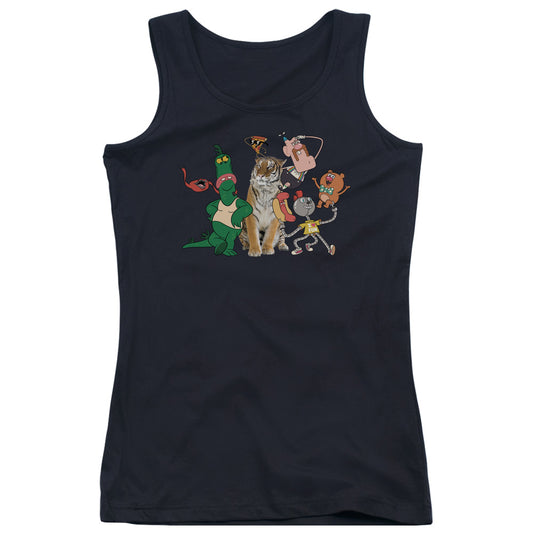 Uncle Grandpa Group Womens Tank Top Shirt Black