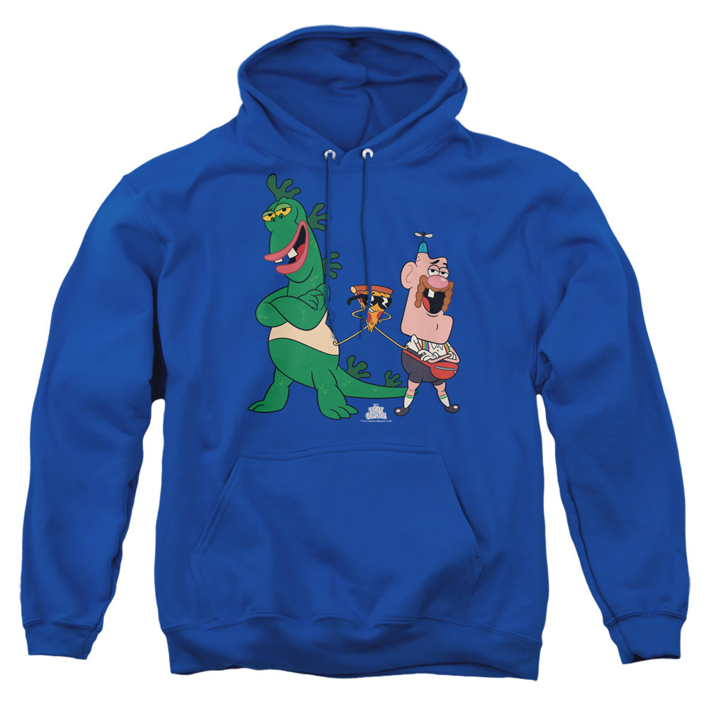 Uncle Grandpa The Guys Mens Hoodie Royal Blue Officially Licensed