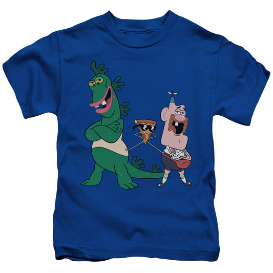 Uncle Grandpa the Guys Juvenile Kids Youth T Shirt Royal Blue 
