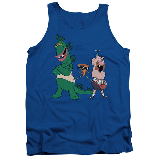 Uncle Grandpa the Guys Mens Tank Top Shirt Royal Blue