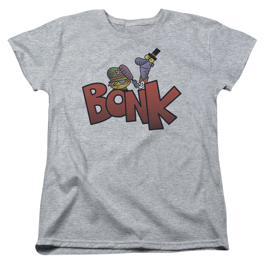 Dexters Laboratory Bonk Womens T Shirt Athletic Heather