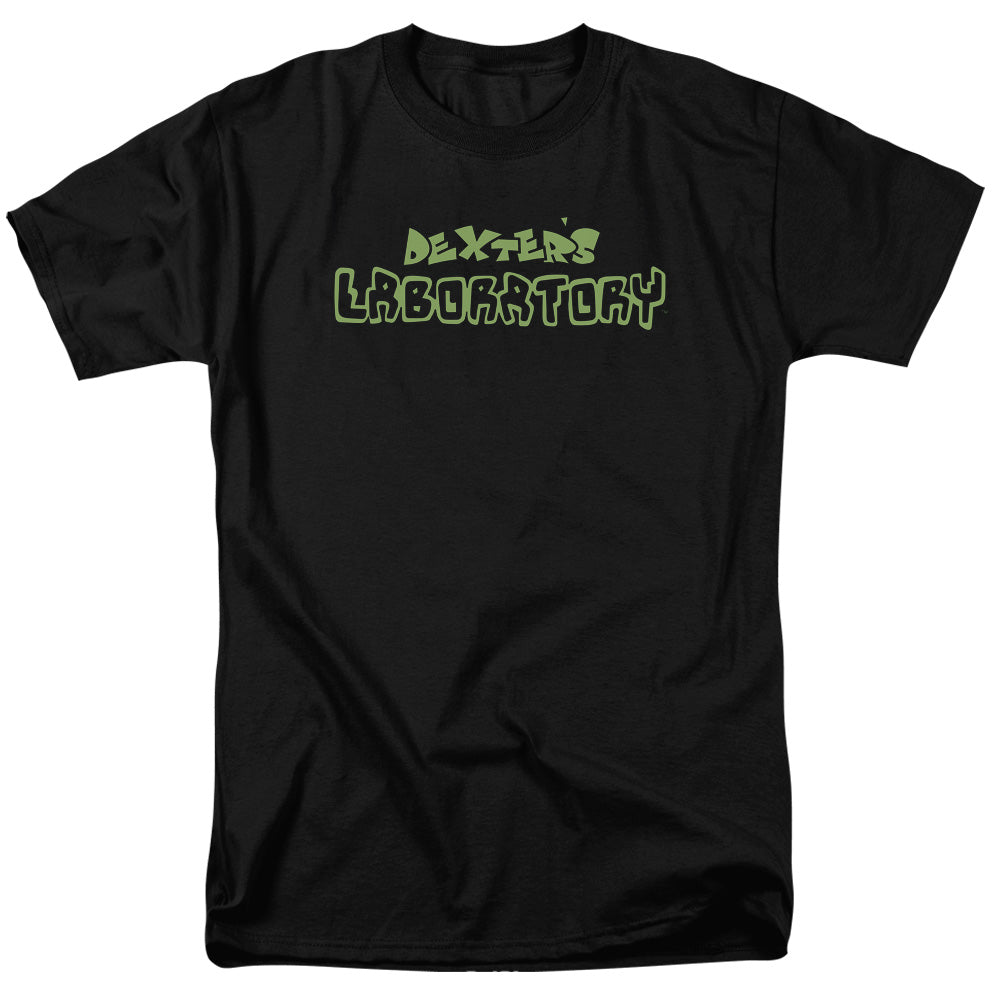 Dexters Laboratory Dexters Logo Mens T Shirt Black