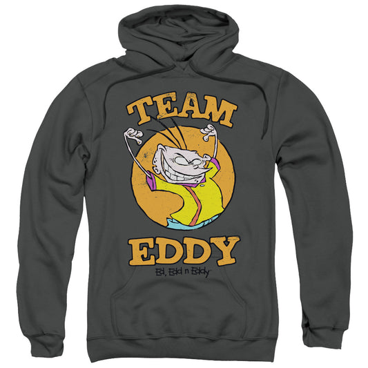 Ed Edd N Eddy Team Eddy Mens Hoodie Charcoal