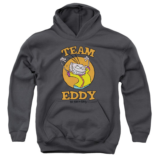 Ed Edd N Eddy Team Eddy Kids Youth Hoodie Charcoal