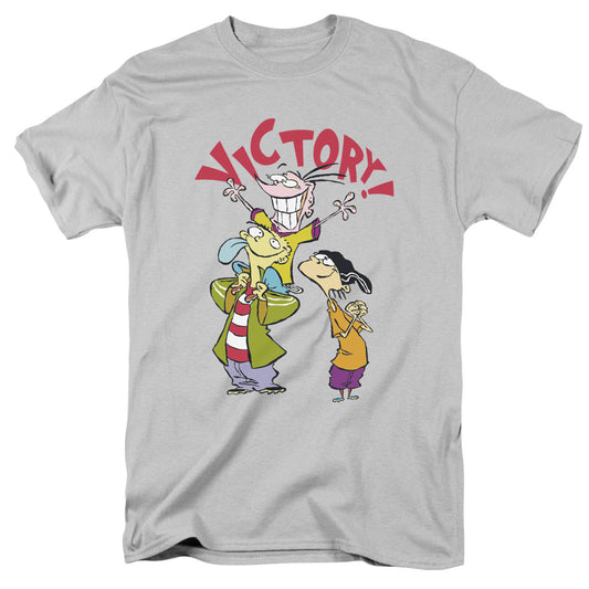 Ed Edd N Eddy Victory Mens T Shirt Silver