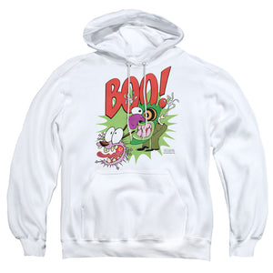 Courage The Cowardly Dog Stupid Dog Mens Hoodie White
