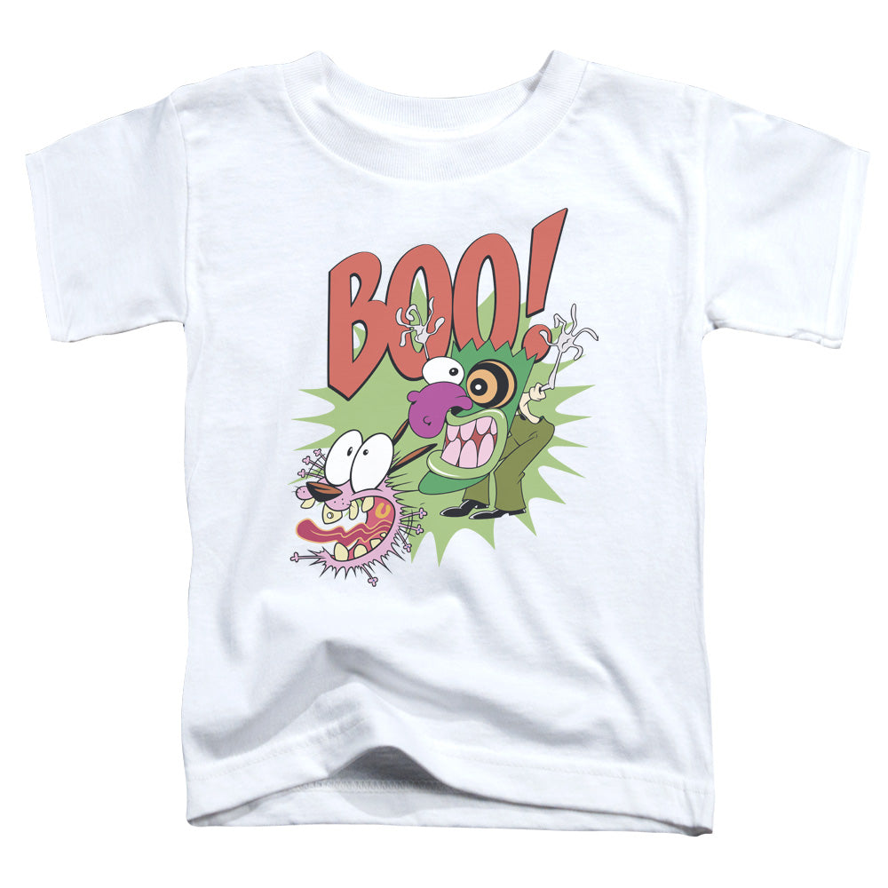 Courage the Cowardly Dog Stupid Dog Toddler Kids Youth T Shirt White