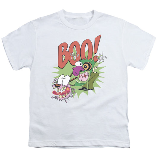 Courage the Cowardly Dog Stupid Dog Kids Youth T Shirt White