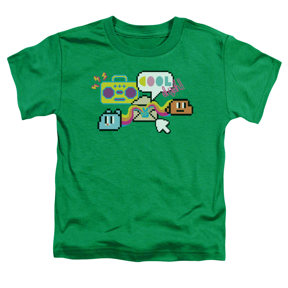 Amazing World of Gumball Cool Oh Yeah Toddler Kids Youth T Shirt Kelly Green