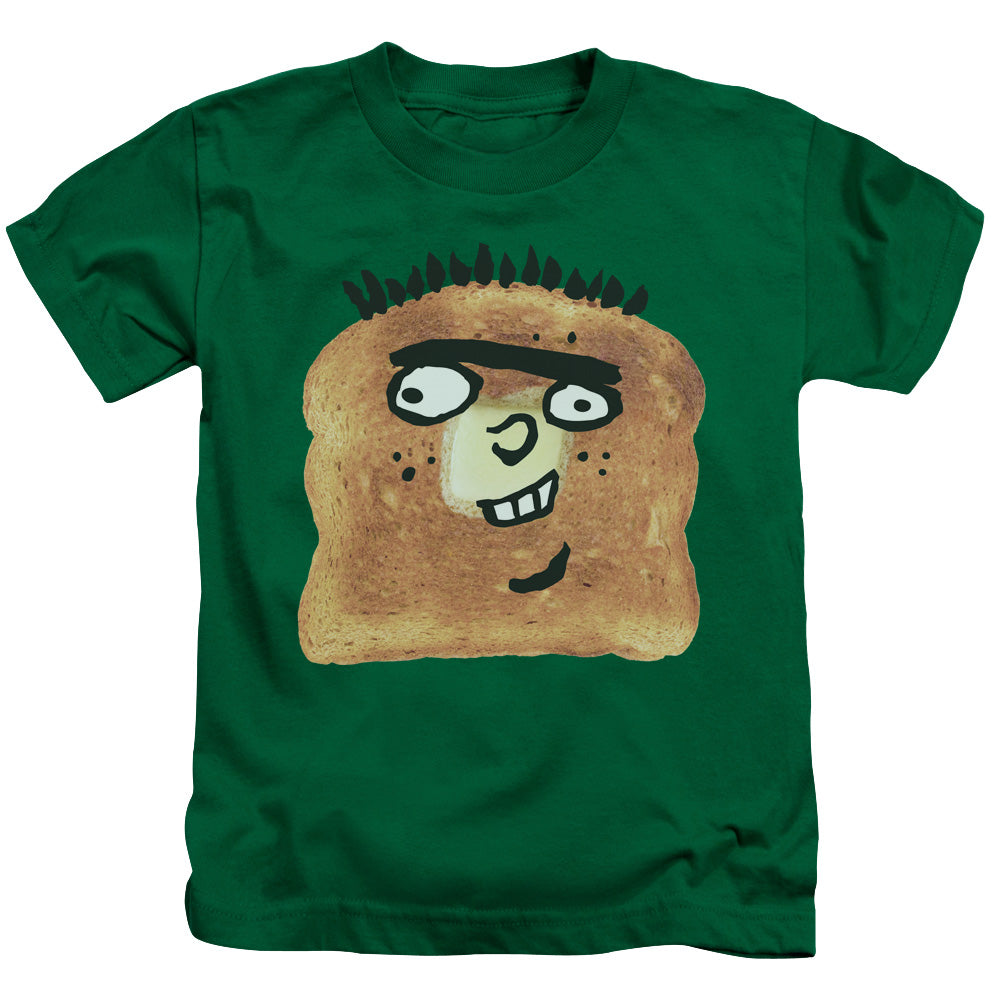 Ed Edd N Eddy Ed Toast Juvenile Kids Youth T Shirt Kelly Green 