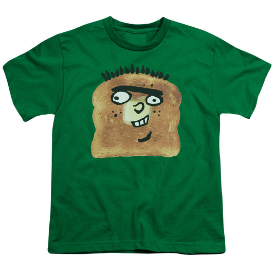 Ed Edd N Eddy Ed Toast Kids Youth T Shirt Kelly Green