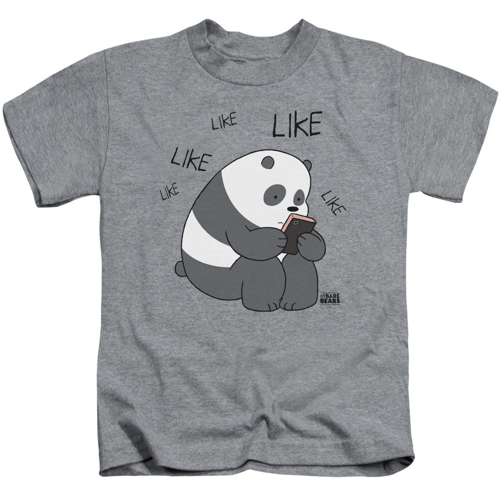 We Bare Bears Like Like Like Juvenile Kids Youth T Shirt Athletic Heather 