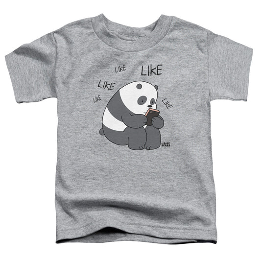 We Bare Bears Like Like Like Toddler Kids Youth T Shirt Athletic Heather
