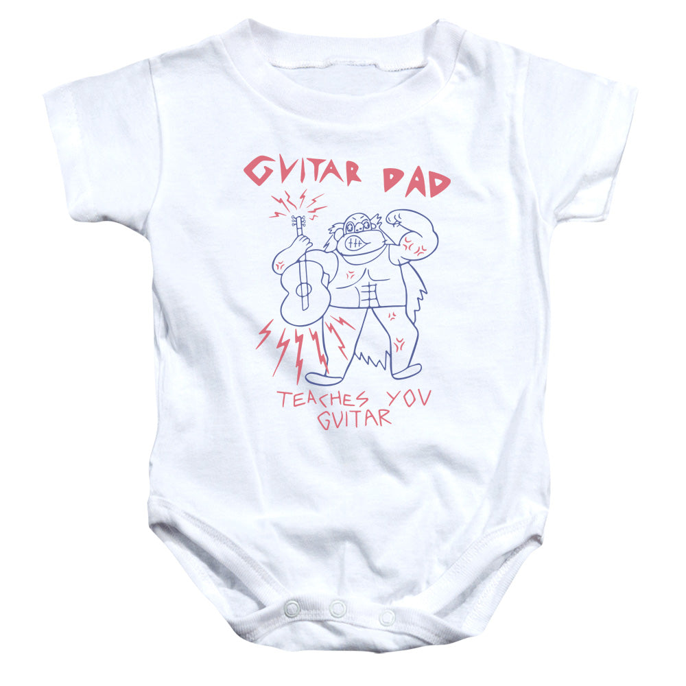 Steven Universe Guitar Dad Infant Baby Snapsuit White