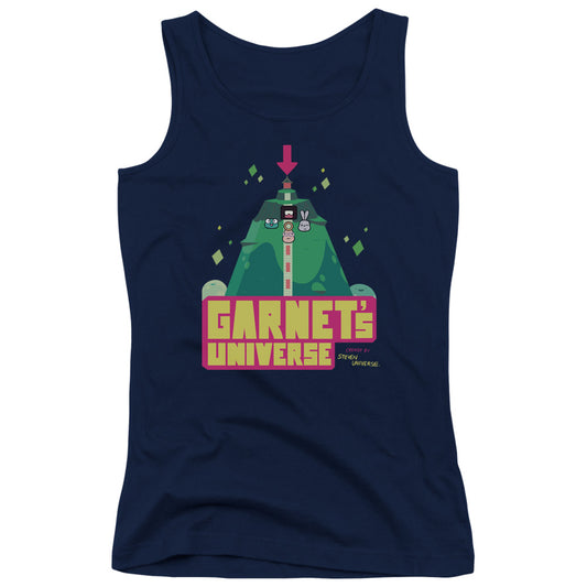 Steven Universe Garnets Universe Womens Tank Top Shirt Navy Blue