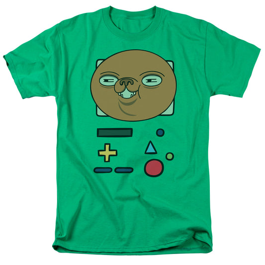 Adventure Time Bmo Mask Mens T Shirt Kelly Green