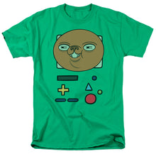 Load image into Gallery viewer, Adventure Time Bmo Mask Mens T Shirt Kelly Green