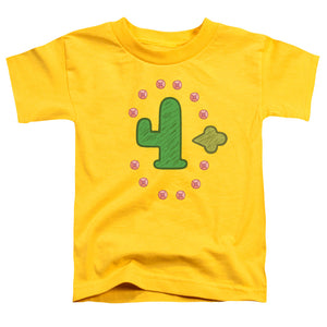 Clarence Freedom Cactus Toddler Kids Youth T Shirt Yellow