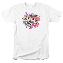 Load image into Gallery viewer, Powerpuff Girls Team Awesome Mens T Shirt White