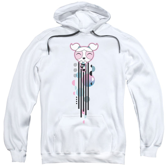Powerpuff Girls Bubbles Streak Mens Hoodie White
