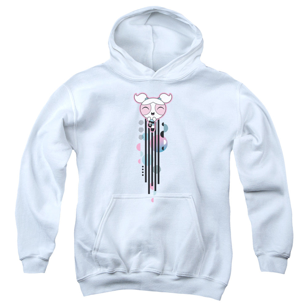 Powerpuff Girls Bubbles Streak Kids Youth Hoodie White