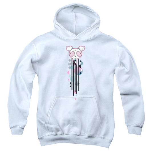 Powerpuff Girls Bubbles Streak Kids Youth Hoodie White