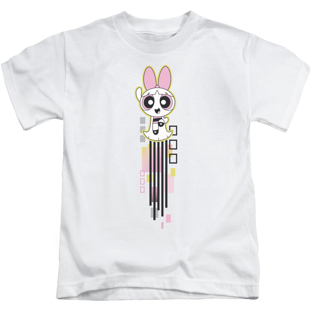 Powerpuff Girls Blossom Streak Juvenile Kids Youth T Shirt White 