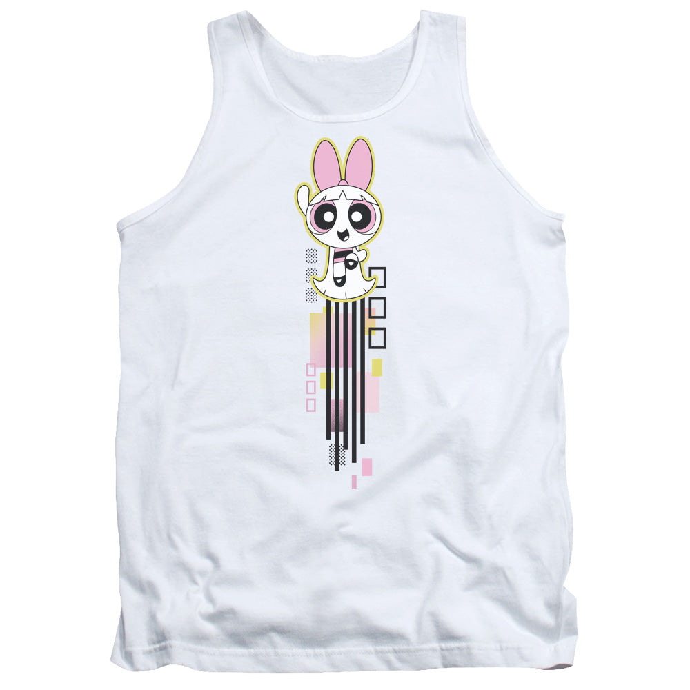 Powerpuff Girls Blossom Streak Mens Tank Top Shirt White