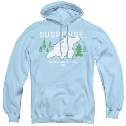 We Bare Bears Suspense Mens Hoodie Light Blue
