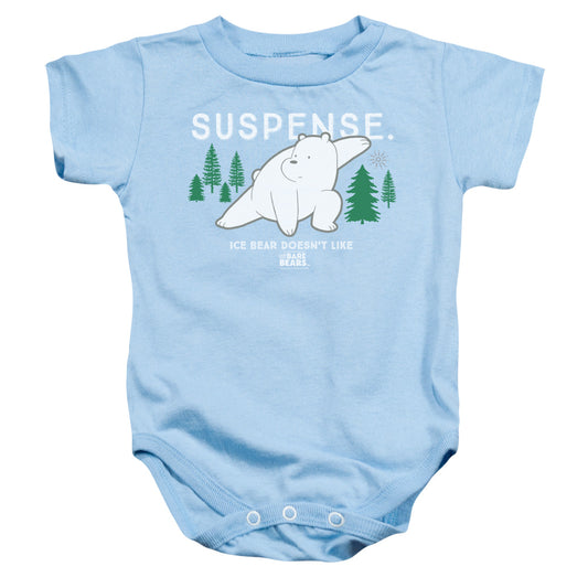 We Bare Bears Suspense Infant Baby Snapsuit Light Blue