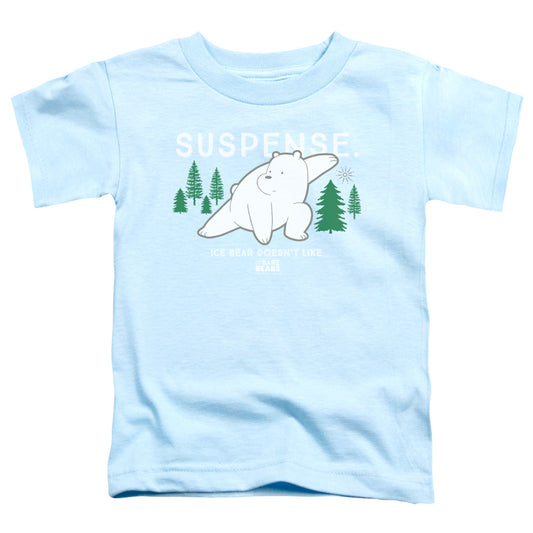 We Bare Bears Suspense Toddler Kids Youth T Shirt Light Blue