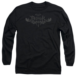 Metalocalypse Dethklok Logo Mens Long Sleeve Shirt Black