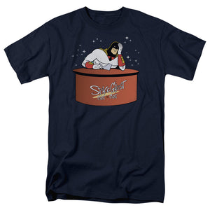 Space Ghost Great Galaxies Mens T Shirt Navy Blue