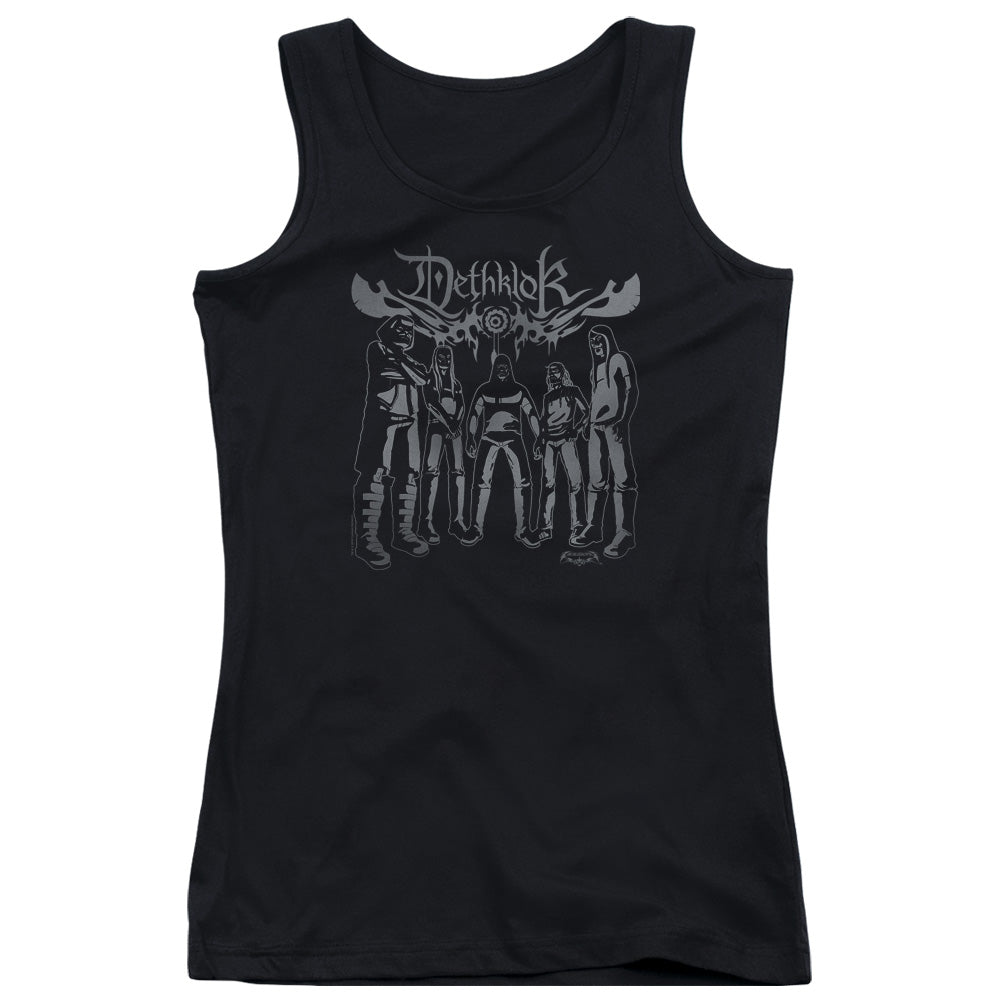 Metalocalypse Dethklok Band Womens Tank Top Shirt Black