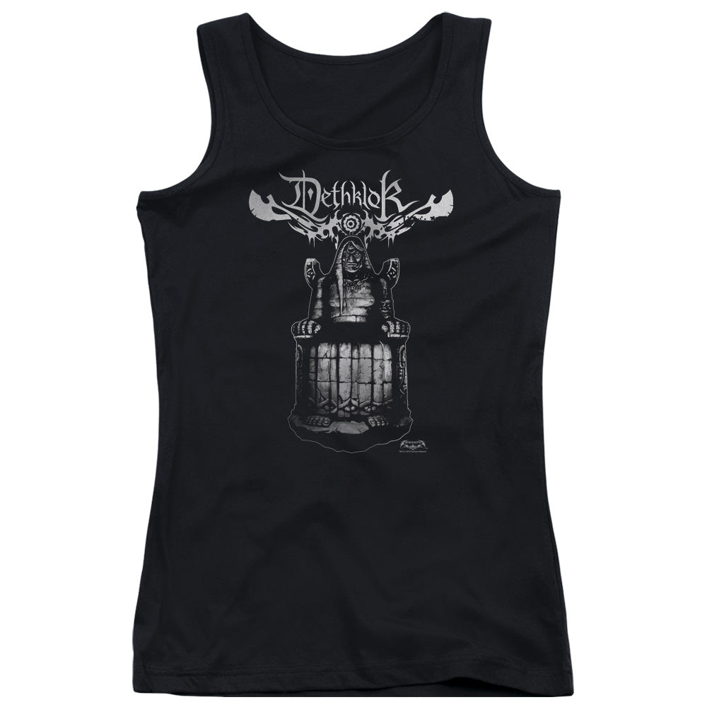 Metalocalypse Statue Womens Tank Top Shirt Black