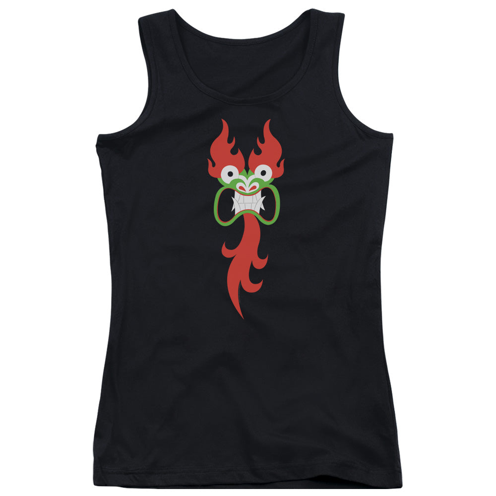 Samurai Jack Aku Face Womens Tank Top Shirt Black