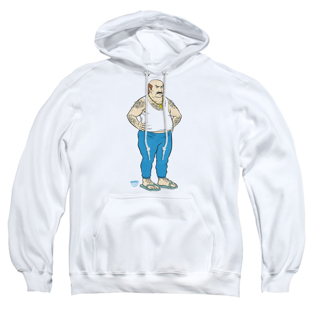 Aqua Teen Hunger Force Carl Mens Hoodie White