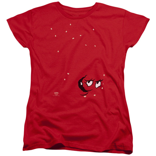 Aqua Teen Hunger Force Meatwad Womens T Shirt Red