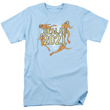 Load image into Gallery viewer, Sealab 2021 Suit Up Mens T Shirt Light Blue