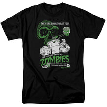 Load image into Gallery viewer, Aqua Teen Hunger Force Zombies Mens T Shirt Black