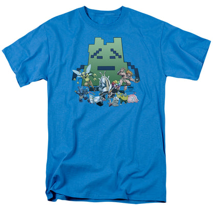 Aqua Teen Hunger Force Group Mens T Shirt Turquoise