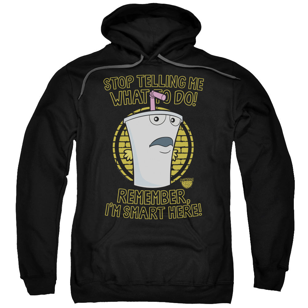 Aqua Teen Hunger Force Stop Mens Hoodie Black