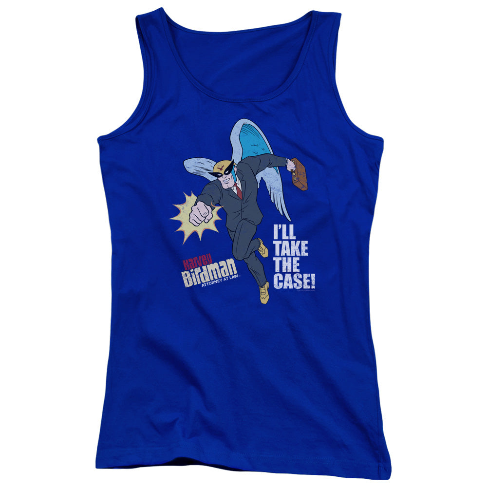 The Venture Bros Take the Case Womens Tank Top Shirt Royal Blue