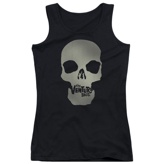 The Venture Bros Skull Logo Womens Tank Top Shirt Black