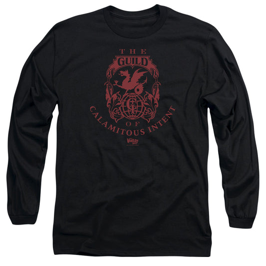 The Venture Bros Build Mens Long Sleeve Shirt Black