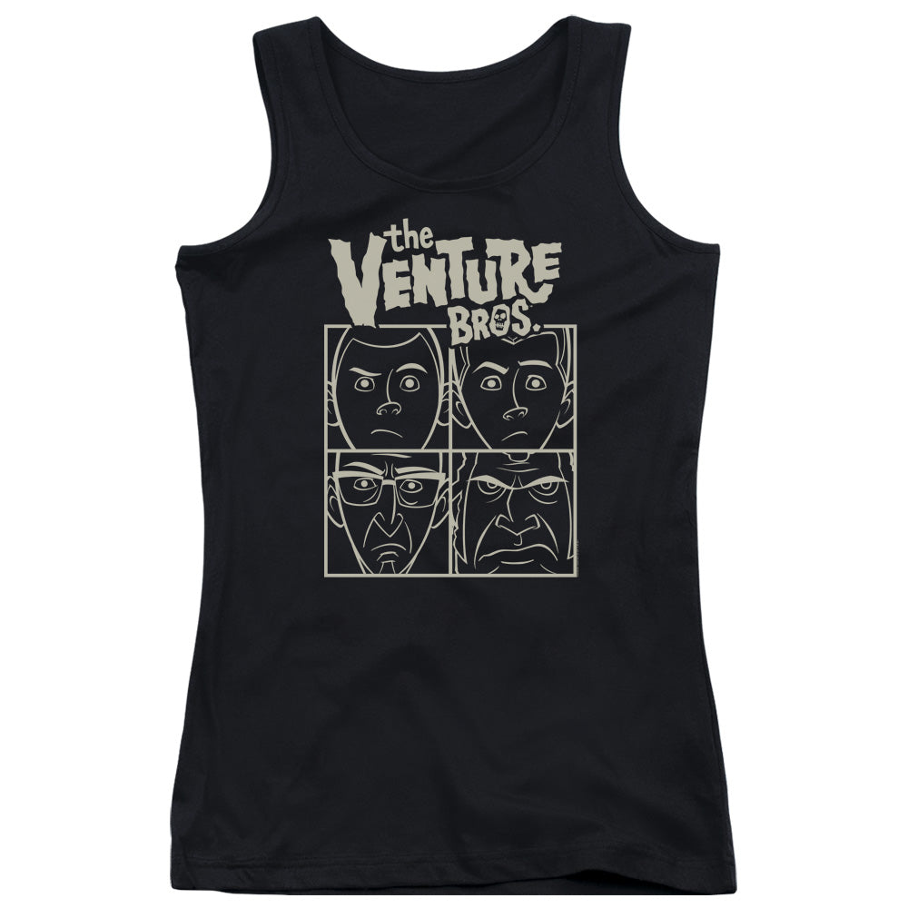 The Venture Bros Venture Womens Tank Top Shirt Black