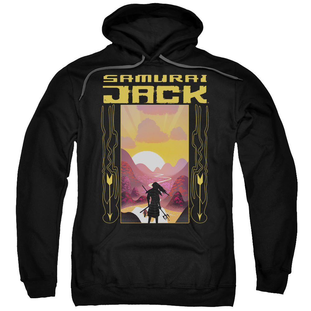 Samurai Jack Sunrise Mens Hoodie Black