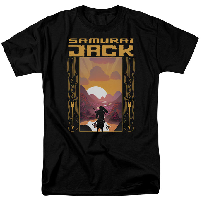 Samurai Jack Sunrise Mens T Shirt Black