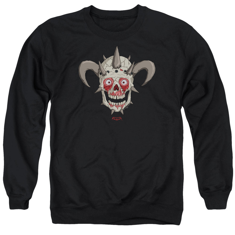 Metalocalypse Facebones Mens Crewneck Sweatshirt Black